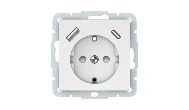 SOCKET+USB-A+C WMAT RP16-002-22/A+C QR