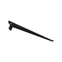 SINGLE BRACKET 250 MM BLACK