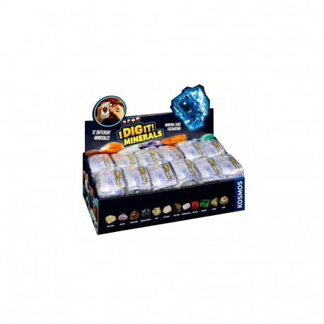 TOY MINERALS EGG ma kaevan selle KOSMOS