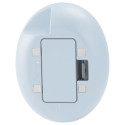 Alecto DECT Babyphone mit Full ECO-Modus, weiß/blau