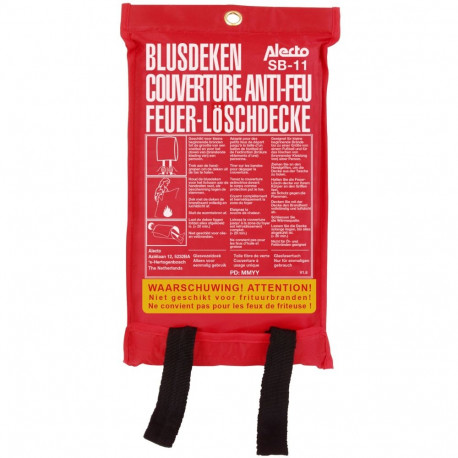 Alecto SB11 Fire Blanket 100 x 100 cm