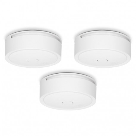 Alecto Wireless connectable smoke detector 10 year, 3 pack