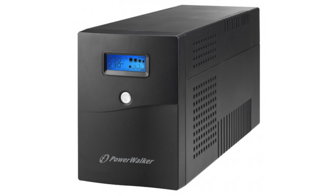 UPS POWERWALKER VI 3000 SCL LINE-INTERACTIVE 3000VA 4X SCHUKO OUTLETS USB-B LCD