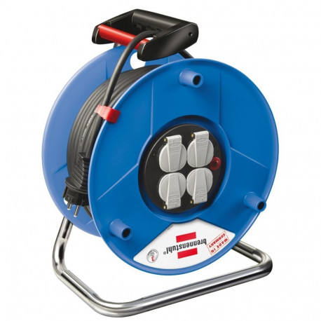 Garant Indoor-Kabeltrommel, 4-fach (blau, 50 Meter)