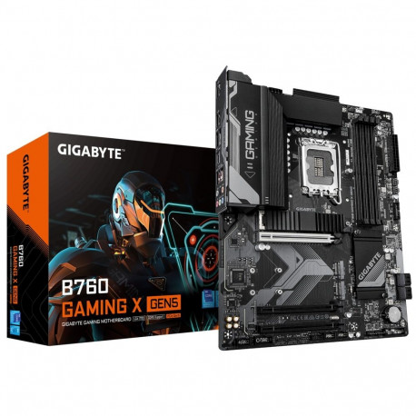 Gigabyte emaplaat B760 GAMING X GEN5 toetab 14. põlvkonna Intel Core protsessoreid 8+1+1 phases VRM 