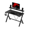 Huzaro Hero 1.9 Black gaming desk