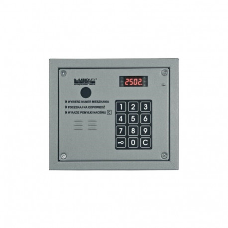 Audio panel with RFID key reader Laskomex