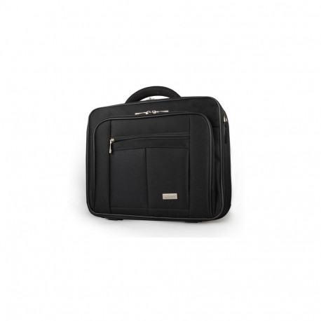 NATEC Boxer notebook case 39.6 cm (15.6") Briefcase Black