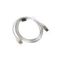 Lanberg CA-USBE-12CC-0018-TR USB cable 1.8 m USB 2.0 USB A Transparent