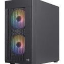 Aerocool HEXFORMBKV2 Micro ATX PC Case 3 Fans FRGB Black