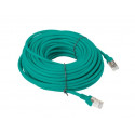 Lanberg Patchcord RJ45, cat 5e, UTP, 20m, roheline