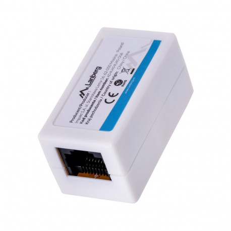 Lanberg AD-RJ45-RJ45-OU6 võrgulahuti valge