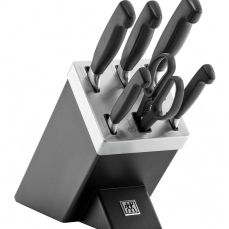 ZWILLING FOUR STAR 35145-007-0 kööginugade/plokikomplekt 7 tk must