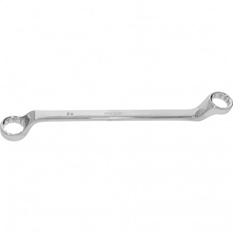 Klucz oczkowy odgięty 25*28, cv