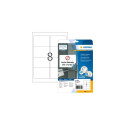 HERMA Removable labels A4 96x63.5 mm white Movables/removable paper matt 200 pcs.