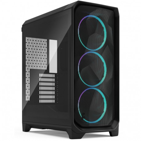 "Midi Fractal Design Meshify 3 Black RGB TG Light Tint"