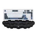 White Shark KP-011 Cumulus Cloudy Keyboard Wrist Rest Black
