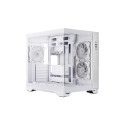 PC case VISIO GM-30W-T G-OP 6xfans ARGB white