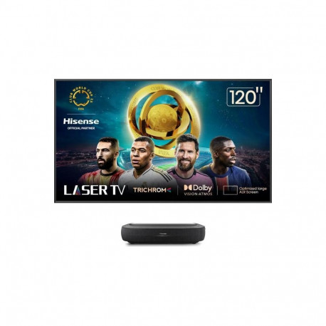 The Hisense 120L9HA is a high-end 120-inch TriChroma Laser TV (Ult