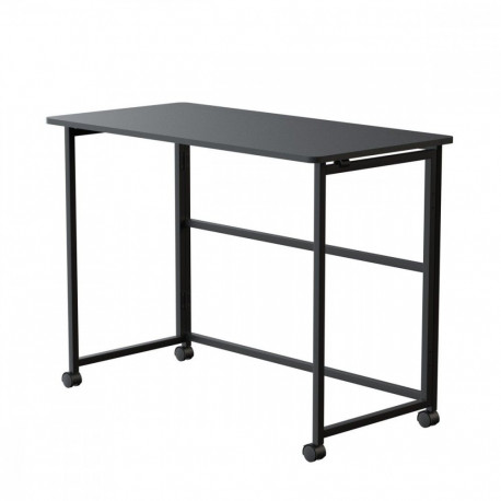 Maclean mobile folding desk MC-1250 B black