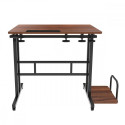 Maclean mobile desk. adjustable MC-124 B