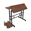 Maclean mobile desk. adjustable MC-124 B