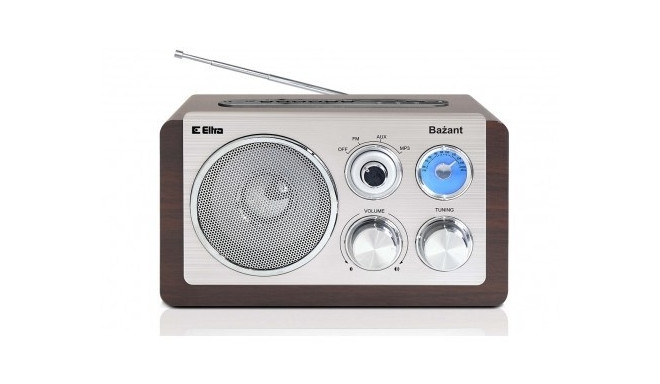 Eltra radio Bazant USB, dark