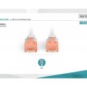 Patch cord U/UTP cat.6 PVC 0,5m grey