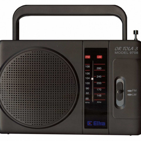 ELTRA Radio TOLA Black