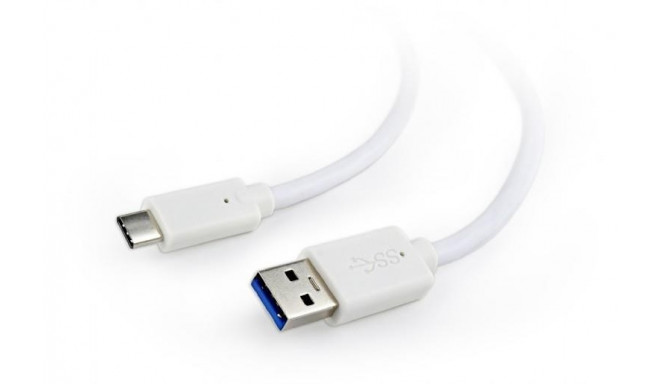 CABLE USB-C TO USB3 0.1M WHITE/CCP-USB3-AMCM-W-0.1M GEMBIRD