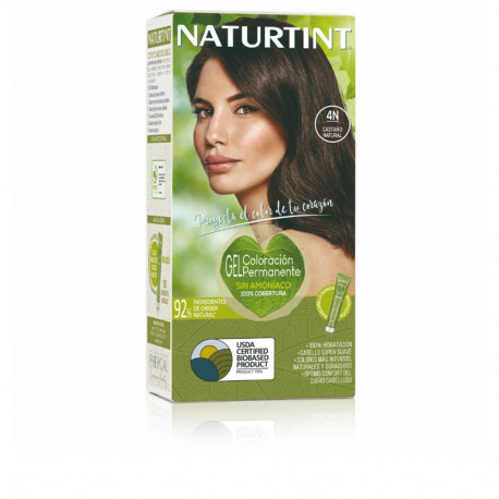 Naturtint juuksevärv #4N ammoniaagivaba 170ml, loomulik kastanpruun