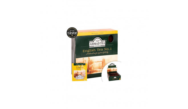 Tee AHMAD Alu English tea N1, 100 tk x 2 g