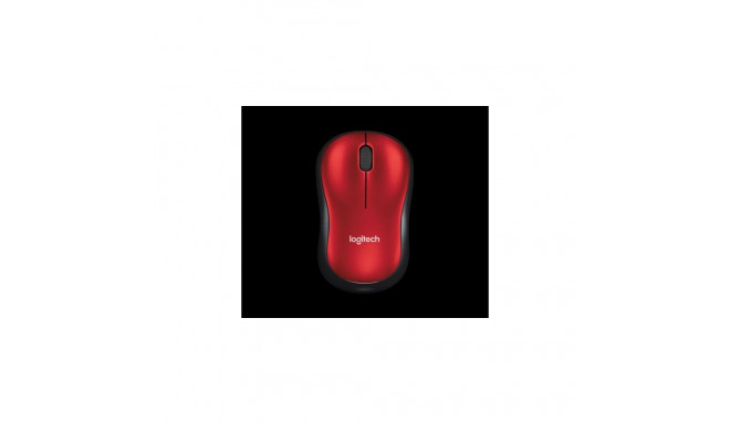 Logitech mouse M185 Notebook, red
