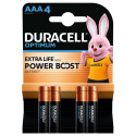 Patareid Duracell Optimum AAA LR03 1,5V Alkaline, 1 pakk (pakis 4tk)
