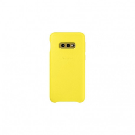 Samsung kaitseümbris Galaxy S10e Leather Cover, kollane (EF-VG970LYEGWW)