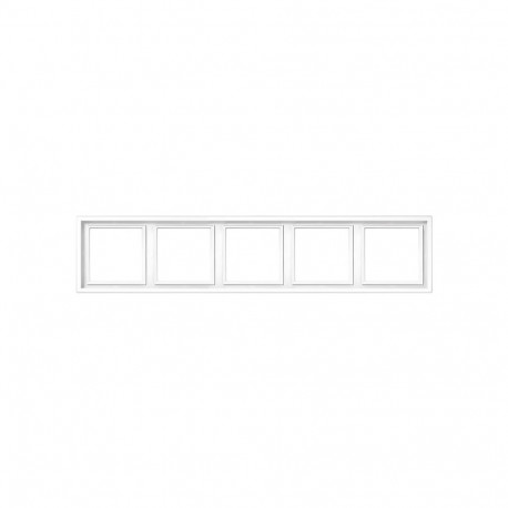 FRAME K14-445-04.M/WM 4PL MODERN WHITE