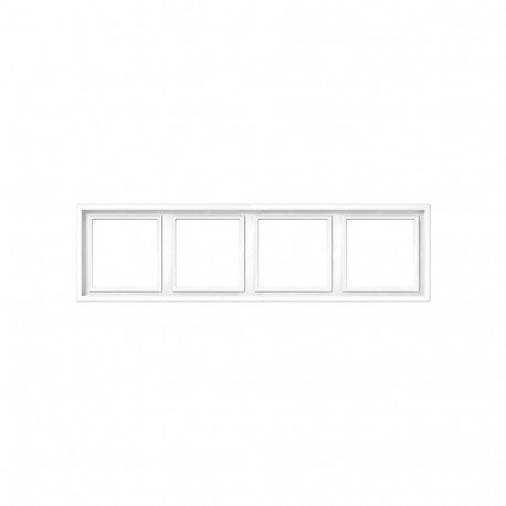 FRAME K14-445-04.M/WM 4PL MODERN WHITE