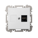RJ45 SOCKET WHITE
