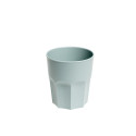 POLYGONS 380 ML PLASTIC CUP GREEN