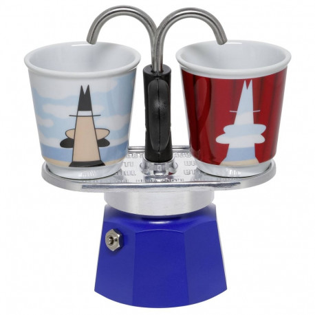 Bialetti MINI EXPRESS komplekt Magritte punane