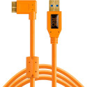 Tether Tools TPro USB 3.0 Micro-B parema nurga all 4.6m/15 ORG
