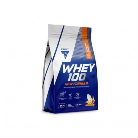 Valgupulber TREC Whey 100 New Formula 700g, Peanut Butter-Vanilla