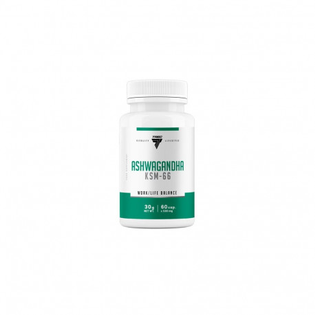 Adaptogeen TREC Ashwagandha KSM-66, 60 kapslit