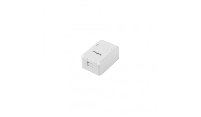 Lanberg module Suface-Mount Box for Keystone 1-Port