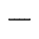 PATCH PANEL 24 PORT 1U 19" CAT.6A UTP BLACK LANBERG