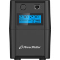 UPS POWERWALKER VI 650 SHL LINE-INTERACTIVE 650VA 2X SCHUKO OUTLETS USB-B LCD
