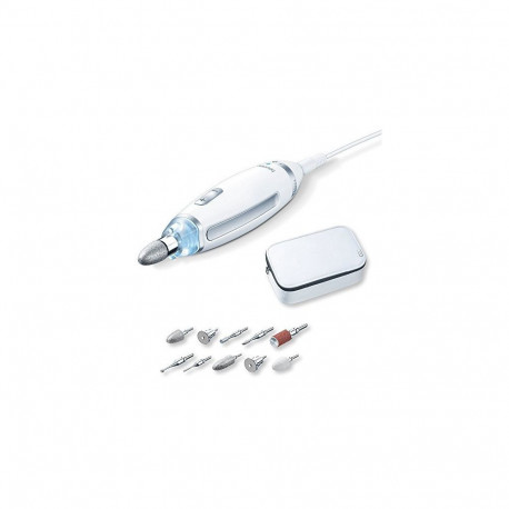 MP 62 Maniküre-/Pediküre-Set (weiß/silber)