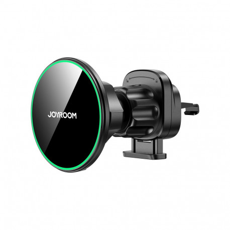 Joyroom JR-ZS412 holder with Qi2 15W charger, car, for air vent - black