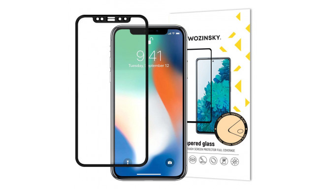 Wozinsky Full Glue Tempered Glass for iPhone 11 Pro Max / iPhone XS Max - with Black Frame