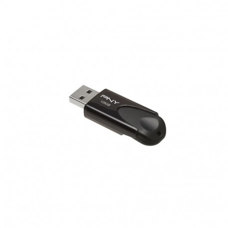 PNY USB-mälupulk Attaché 4 2.0 128GB USB Type-A, must